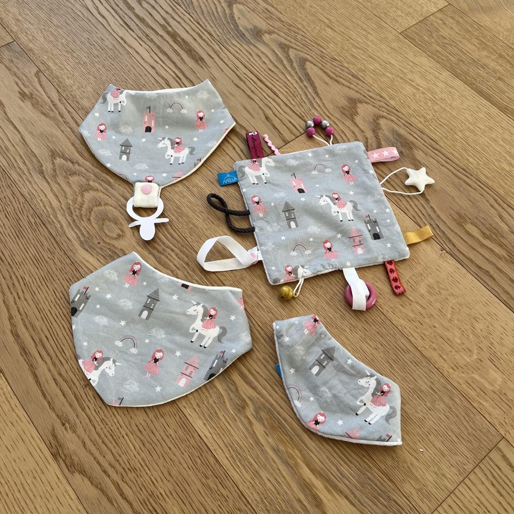Baby-Geschenk-Set von MELA Handwerk