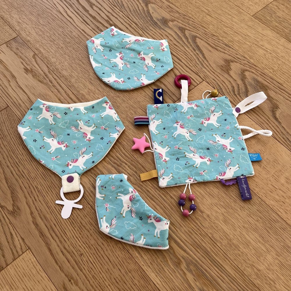 Baby-Geschenk-Set von MELA Handwerk